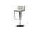 Mobital Bar Stool White Astro Hydraulic Bar Stool With Polished Stainless Steel - Available in 2 Colors