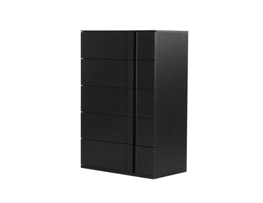 Mobital Carbon 5-Drawer Chest in Matte Black