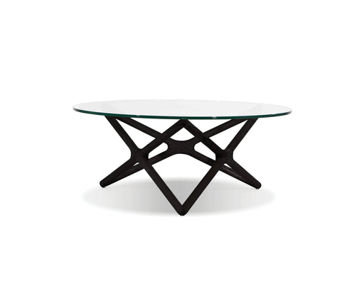  Mobital Coffee Table Black Quasar Coffee Table Clear Glass - Available in 2 Colors