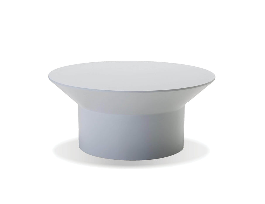 Mobital Coffee Table White Boracay 36" Diameter Round Coffee Table - Available in 2 Colors