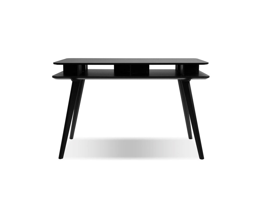Mobital Dart Desk with Black Solid Beech Legs and Cubbies - Available in 2 Colors