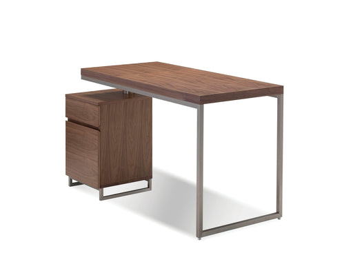 Mobital Span 47" Reversible Desk with Brushed Stainless Steel