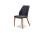 Mobital Totem Leatherette Dining Chair with Ash Wood (Set of 2)