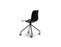 Mobital Dining Chair Black Trask Dining Chair Black Polypropylene With Chome Legs And Castors Set Of 2