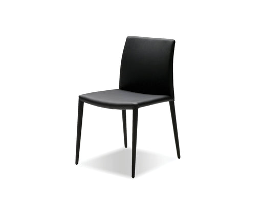  Mobital Dining Chair Black Zeno Full Leatherette Wrap Dining Chair Set Of 2 - Available in 3 Colors