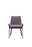 Mobital Dining Chair Dark Gray Benson Dining Chair Dark Gray Fabric With Black Powder Coated Metal Frame Set Of 2