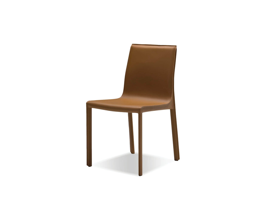 Mobital Dining Chair Fleur Dining Chair Full Leather Wrap Set Of 2 - Available in 4 Colors