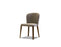 Pending - Mobital Dining Chair Gravel Hepburn Dining Chair Gravel Fabric With Walnut Legs Set Of 2