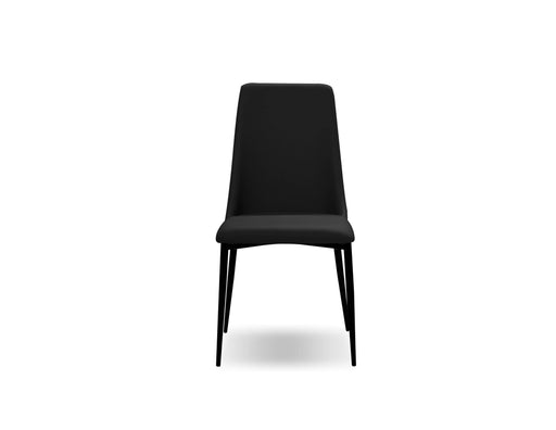  Mobital Seville Dining Chair with Matte Black Legs (Set Of 2)