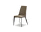  Mobital Dining Chair Taupe Seville Dining Chair With Matte Black Legs Set Of 2 - Available in 2 Colors