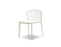  Mobital Windsor Dining Chair in White Polypropylene (Set of 4)