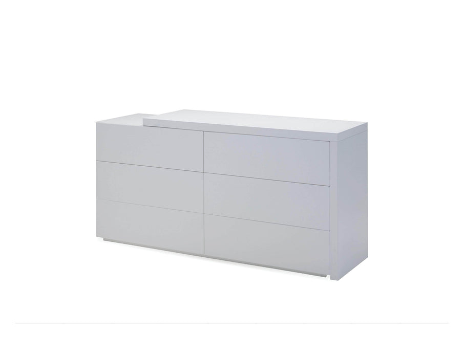  Mobital Vex Extendable Double Dresser in Matte White