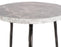  Mobital End Table Kaii 18" Tall End Table With Distressed Forged Black Iron Legs - Available in 3 Colors