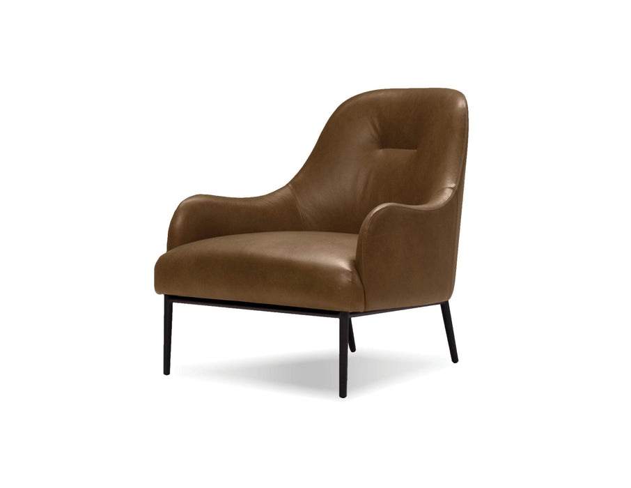  Mobital Lounge Chair Brown Leather Swoon Lounge Chair - Available in 2 Colors