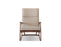  Mobital Lounge Chair Sand Tweed Percy Rocking Lounge Chair Sand Tweed Fabric With Ash Stained Light Walnut