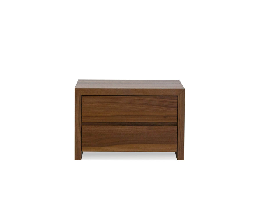 Mobital Night Table Natural Blanche 2-Drawer Night Table Natural