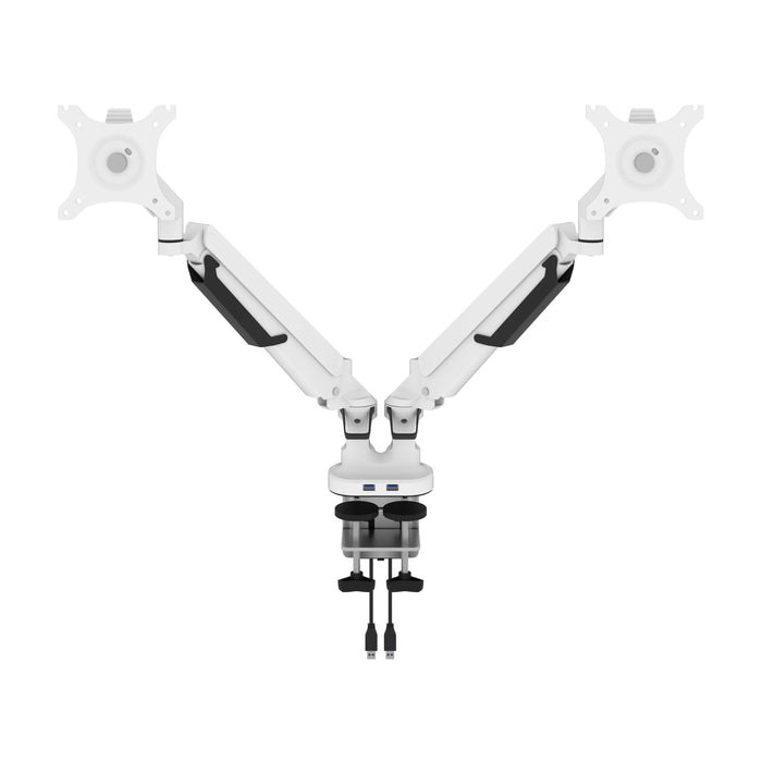 Pending - Modubox Accessories Bestar Universel Dual Monitor Arm for 32-inch Monitors - White