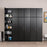 Pending - Modubox Black Elite 96 Inch 6-Piece Storage Set D - Available in 4 Colors