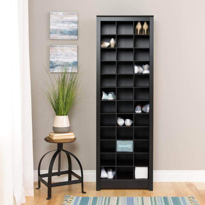 Pending - Modubox Black Space-Saving Shoe Storage Cabinet - Multiple Options Available