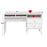Pending - Modubox Desks Milo Desk with Side Storage and 2 Drawers - Available in 3 Colors