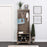 Pending - Modubox Drifted Gray Narrow Hall Tree with 9 Shoe Cubbies