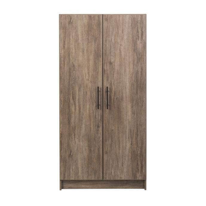 Pending - Modubox Drifted Gray Elite Wardrobe With Storage - Available in 4 Colors
