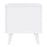 Pending - Modubox Living Room Table Bestar Adara 19W End Table - UV White and Mountain Ash Gray