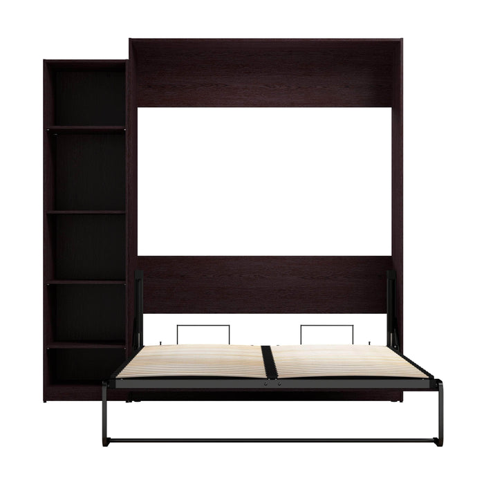 Bestar Murphy Wall Bed Claremont Queen Murphy Bed with Closet Organizer (85W) - Available in 3 Colors
