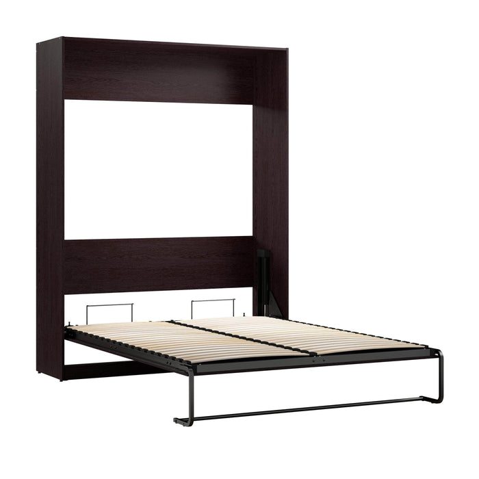 Bestar Murphy Wall Bed Espresso Claremont 65W Queen Murphy Bed - Available in 3 Colors