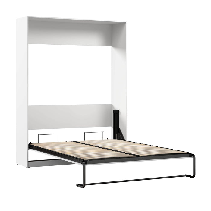 Bestar Murphy Wall Bed White Claremont 65W Queen Murphy Bed - Available in 3 Colors