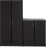 Pending - Modubox Storage Cabinet Black Elite 2 Piece Storage Set J - Available in 2 Colors