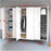 Pending - Modubox Storage Cabinet HangUps 102 Inch Storage Cabinet 3-Piece Set L - White