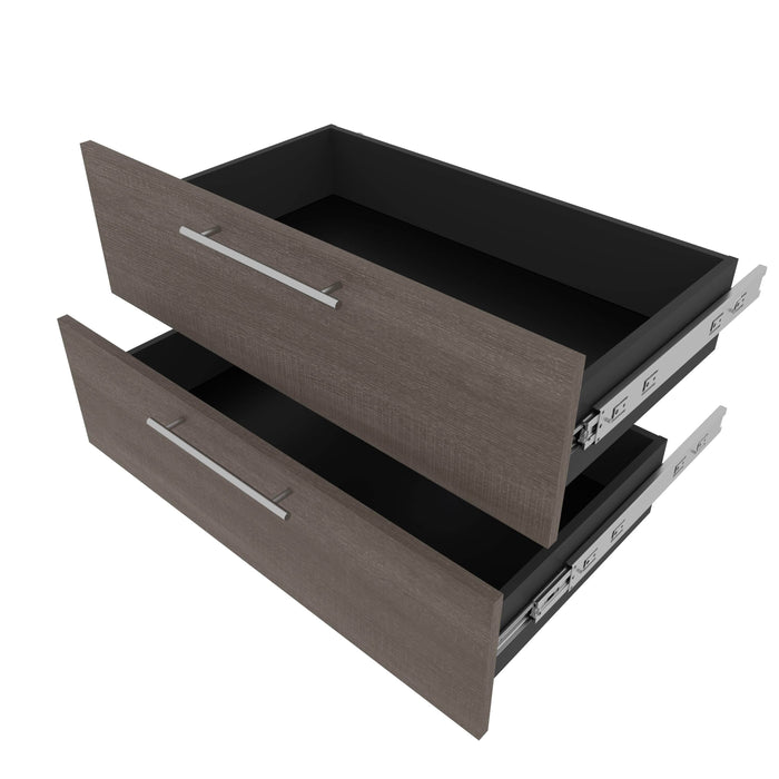 Bestar Storage Drawers Orion 2 Drawer Set For Orion 30W Shelving Unit - Available in 2 Colors