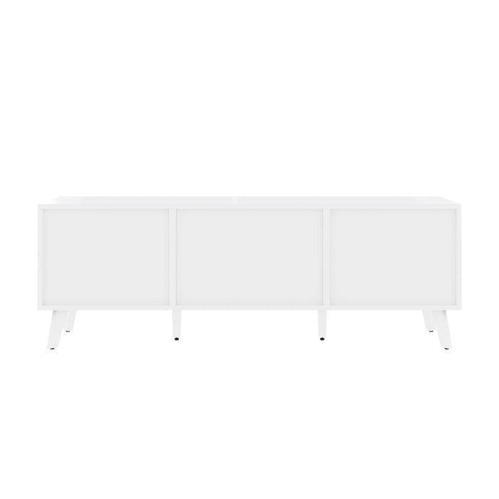 Pending - Modubox TV Stand Bestar Adara 63W TV Stand for 55 inch TV - UV White and Mountain Ash Gray
