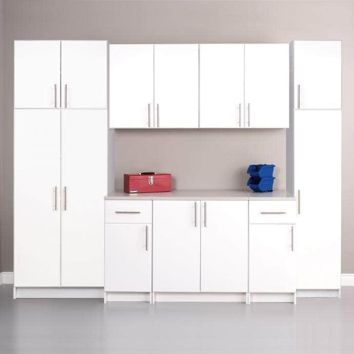 Pending - Modubox White Elite 112 Inch 9-Piece Storage Set A - Available in 2 Colors