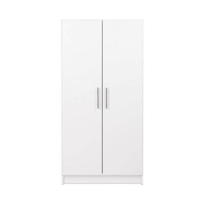 Pending - Modubox White Elite Wardrobe With Storage - Available in 4 Colors