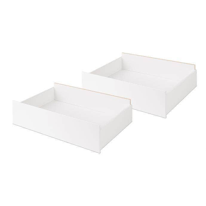 Pending - Modubox White Select Storage Drawers on Wheels - Set of 2 - Available in 4 Colors