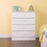 Prepac Astrid Bedroom Collection White Astrid 4-Drawer Dresser - Multiple Options Available