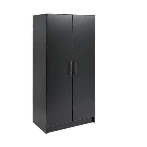 Prepac ELITE Home Storage Collection Black Elite 32 inch Wardrobe Cabinet - Multiple Options Available