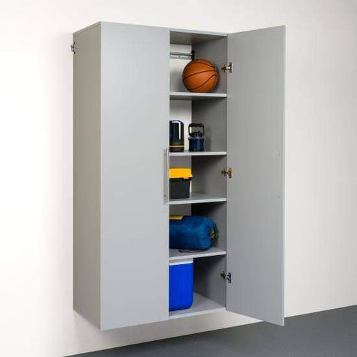 Prepac HangUps 30 Wall Mounted Garage Storage Wood Shoe Cabinet