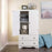 Prepac Sonoma Bedroom White Sonoma 2 Door Armoire - Multiple Options Available